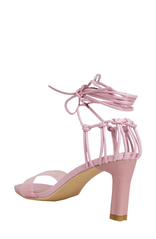 Chase & Chloe Chase And Chloe Vance Ankle Wrap Sandal