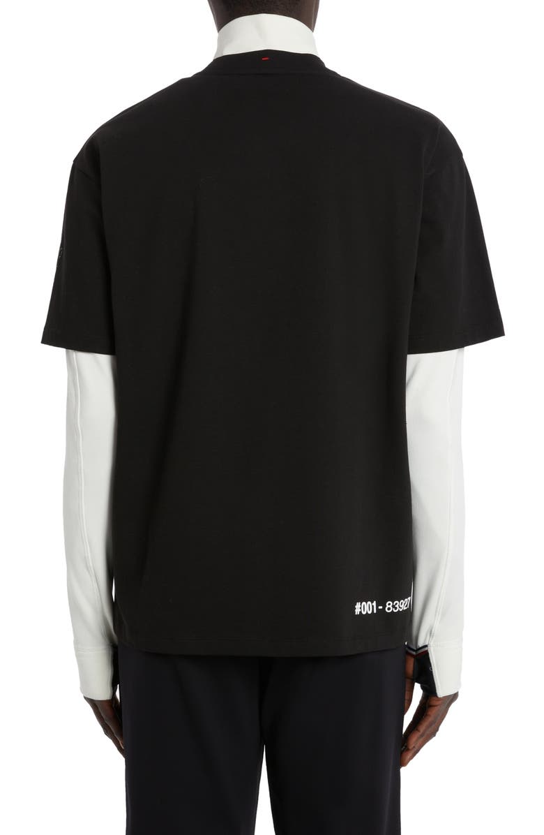 Moncler Grenoble Mountain Logo Graphic T-Shirt, Alternate, color, 