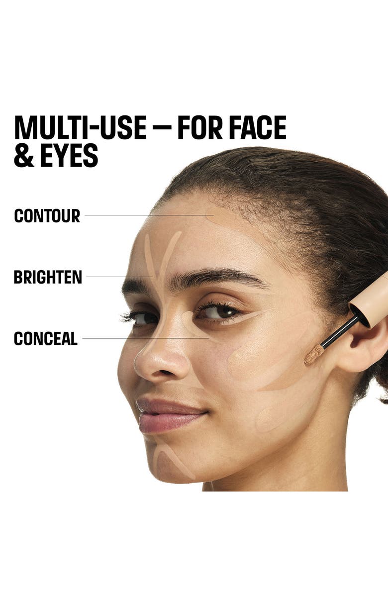 Make Up For Ever HD Skin Full Cover Multi-Use Waterproof Concealer with Niacinamide, Alternate, color, 4N68