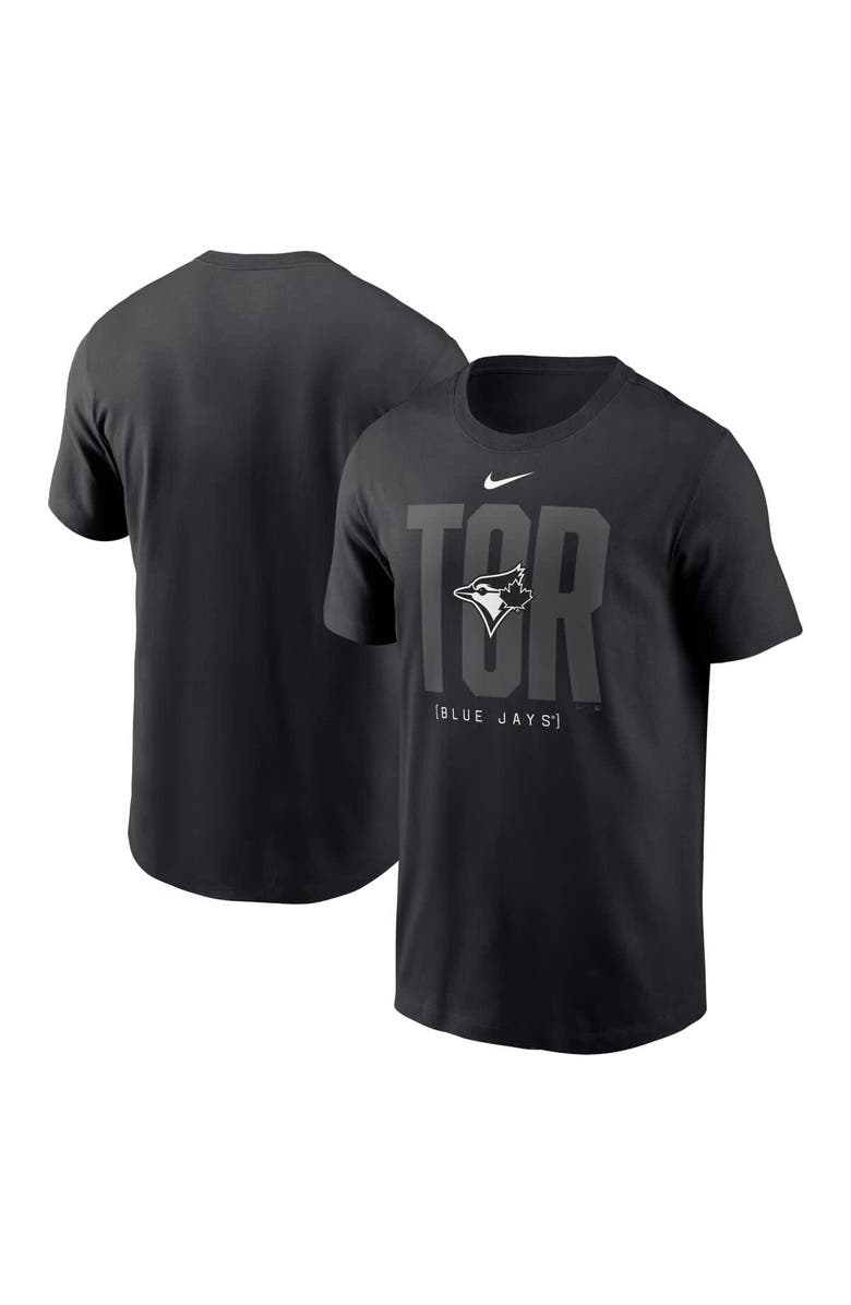 Nike Men's Nike Black Toronto Blue Jays Fashion Local T-Shirt, Alternate, color, 