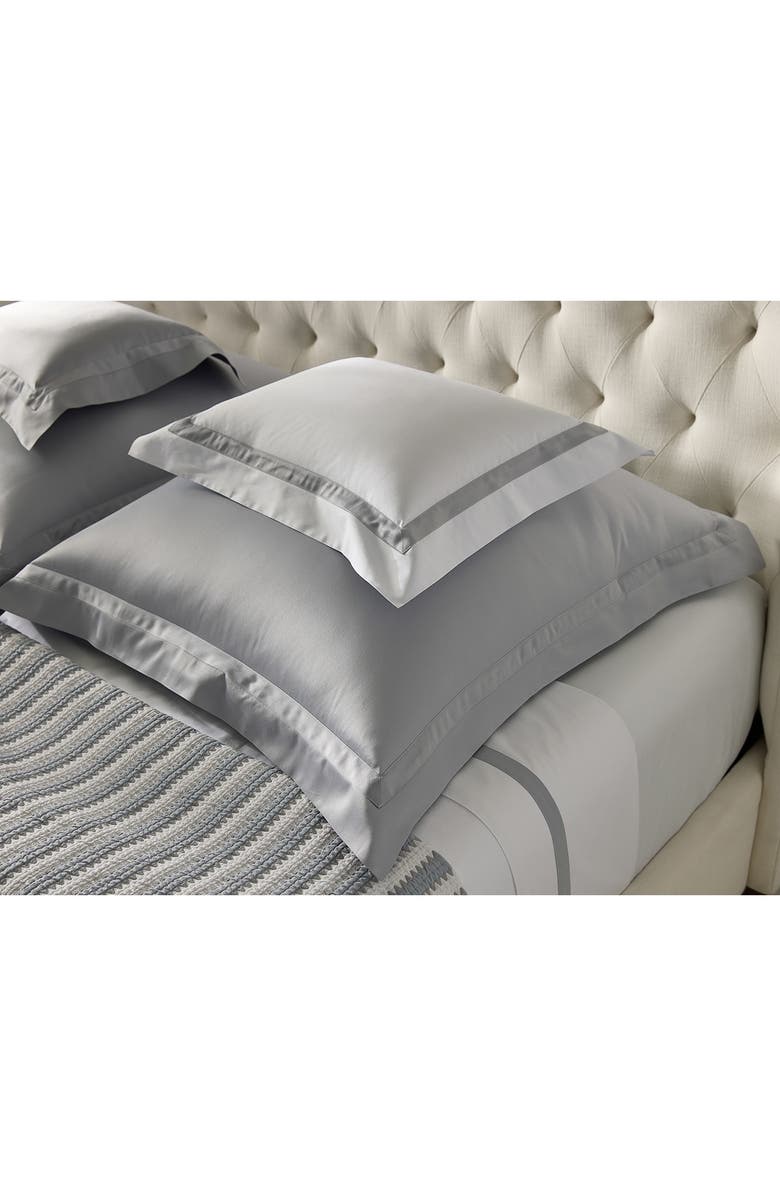 Matouk Nocturne Sham, Alternate, color, Black