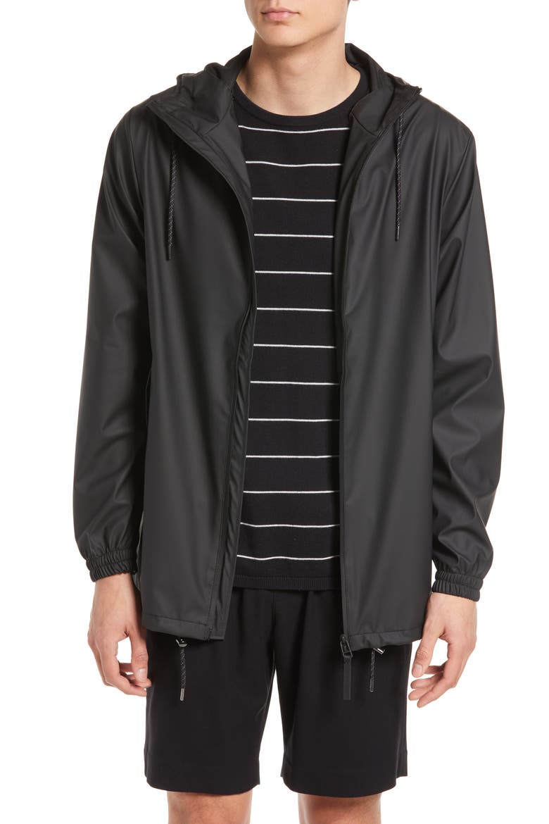 Storm Breaker Waterproof Rain Jacket, Main, color, BLACK