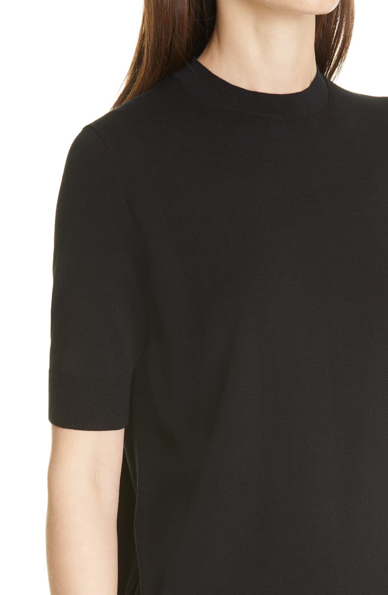 Lafayette 148 New York Knit Crepe Top, Alternate, color, 