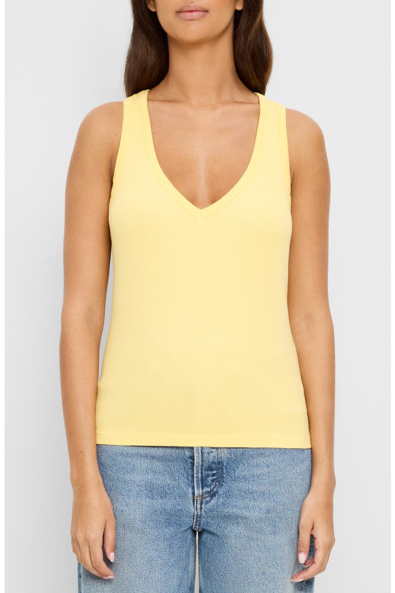 Ivara Racerback Rib Tank, Main, color, MACAW
