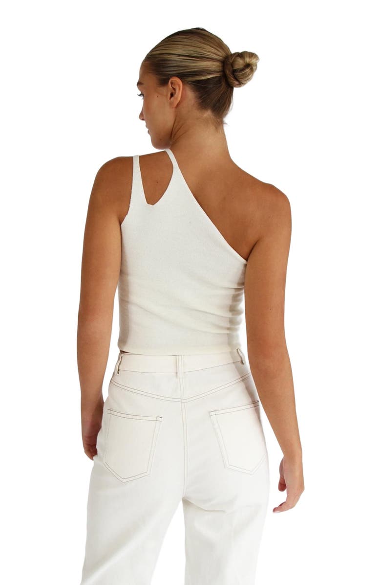 Belle & Bloom Symphony Double Strap Knit Crop, Alternate, color, Cream