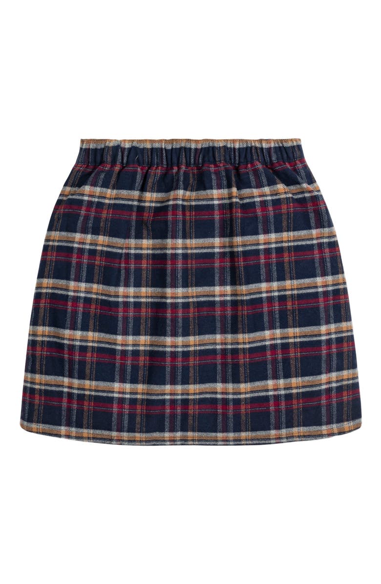 Hope & Henry Girls' Flannel Ruffle Skirt, Kids, Alternate, color,