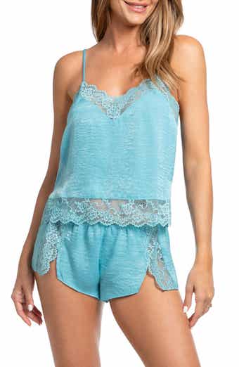 In Bloom by Jonquil Satin & Lace Short Pajamas