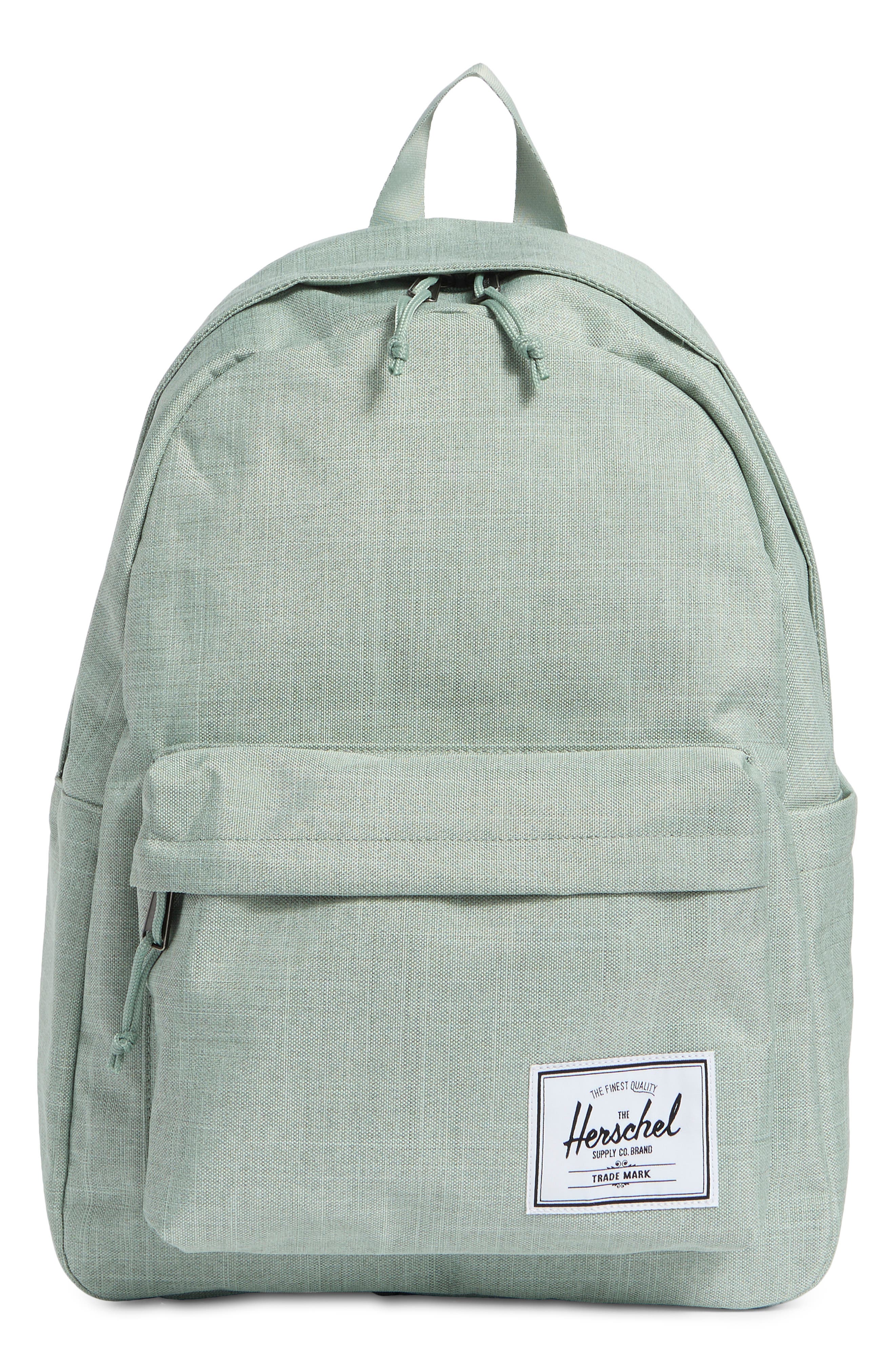 Herschel Supply Co. Classic Backpack, Main, color, Iceberg Green Crosshatch