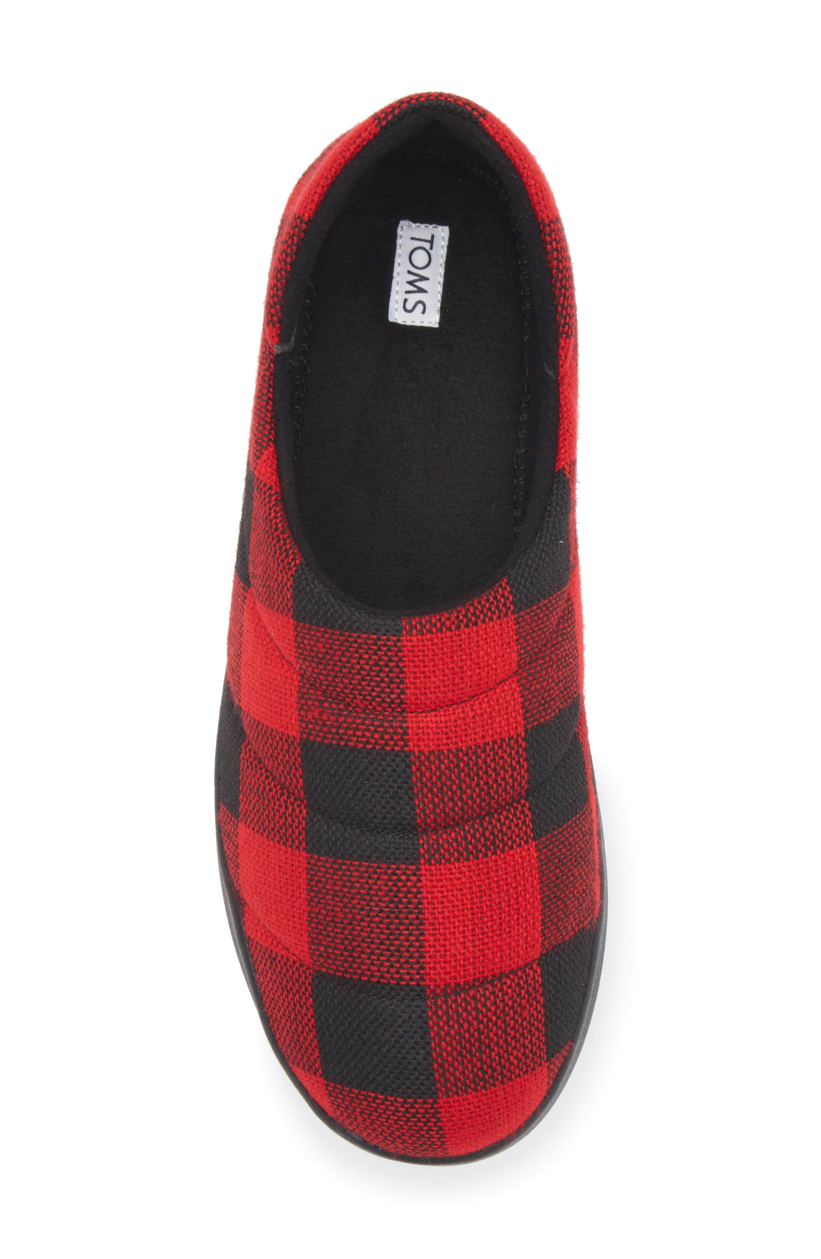 TOMS Ezra Buffalo Plaid Slipper, Alternate, color, 