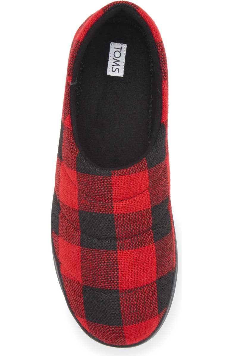TOMS Ezra Buffalo Plaid Slipper, Alternate, color,