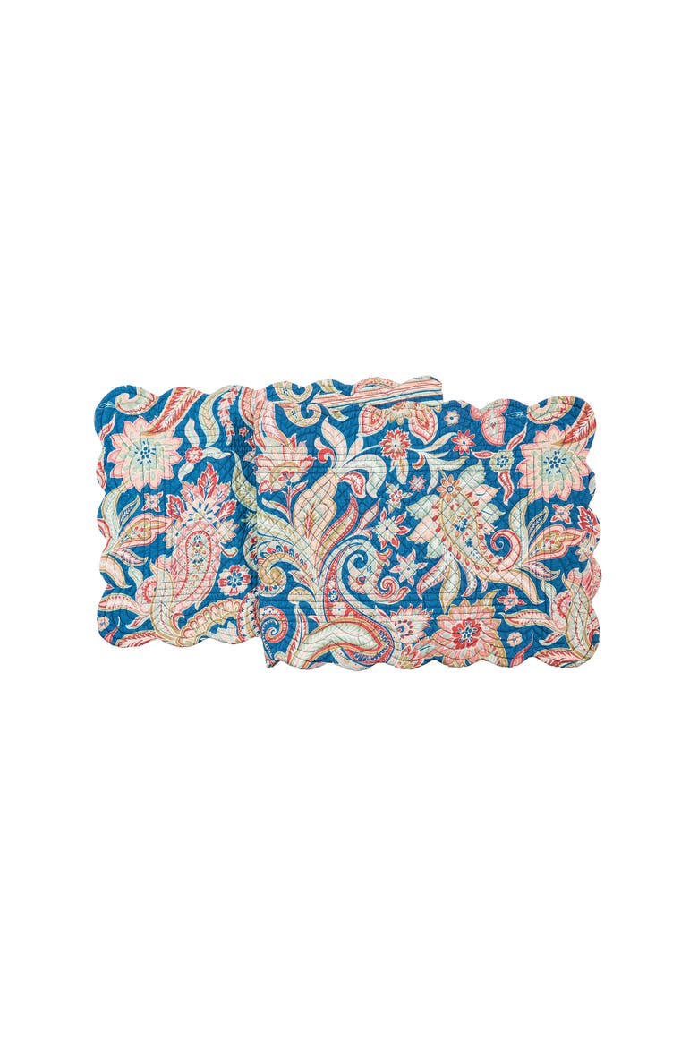 Marla Table Runner 14" x 51", Main, color, Blue