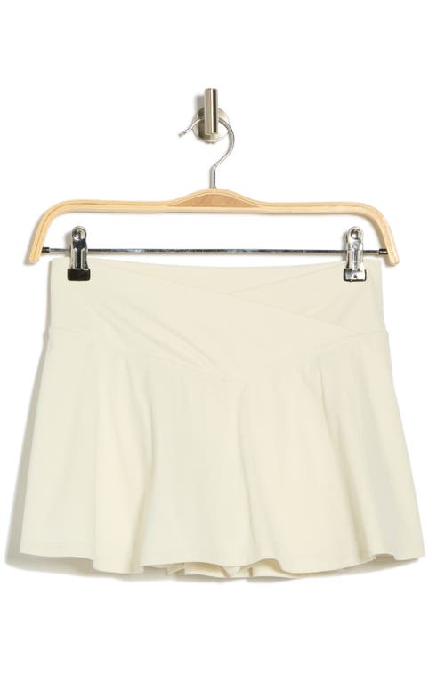 Abound Crossover Knit Miniskort In Ivory