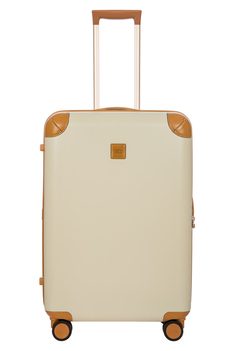 Amalfi 27" Spinner Suitcase, Alternate, color, CREAM/ TAN