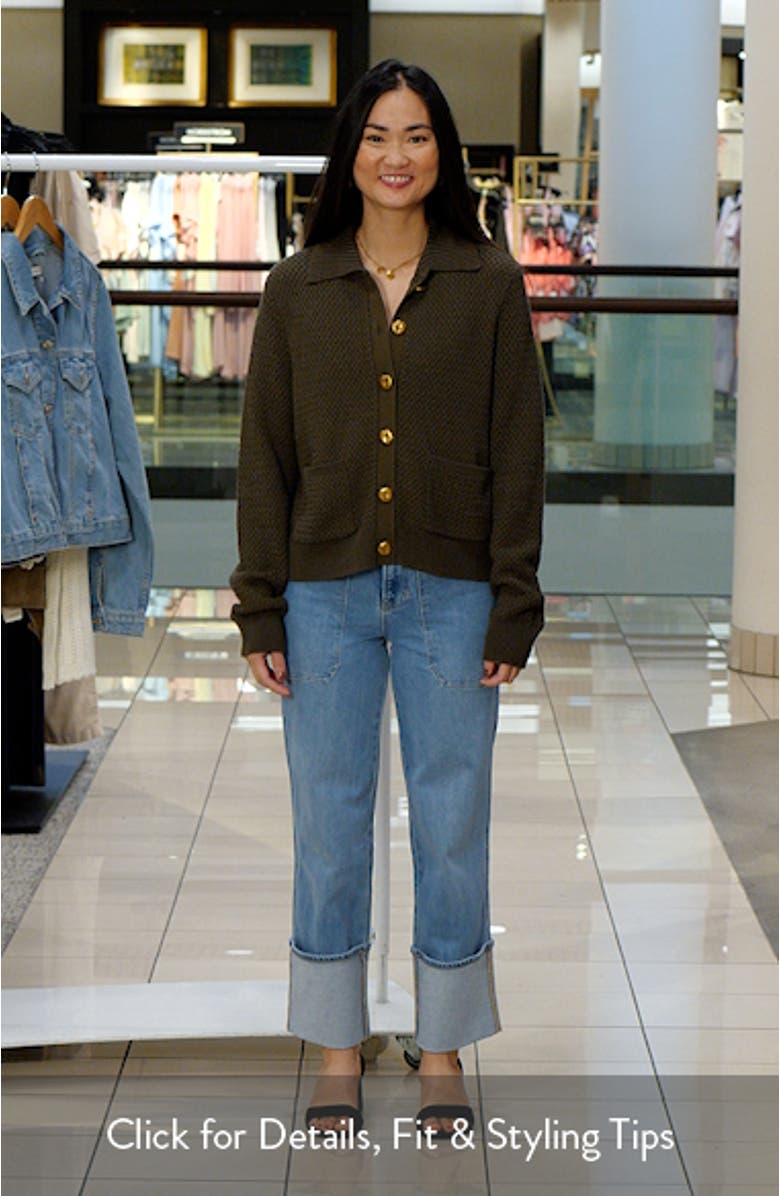 Jaz Basketweave Cardigan, sales video thumbnail