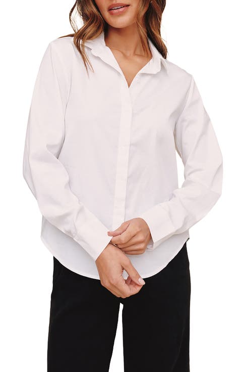 Clean Button Front Shirt