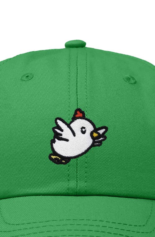 DALIX DALIX CHICKEN EMBROIDERED COTTON CAP 