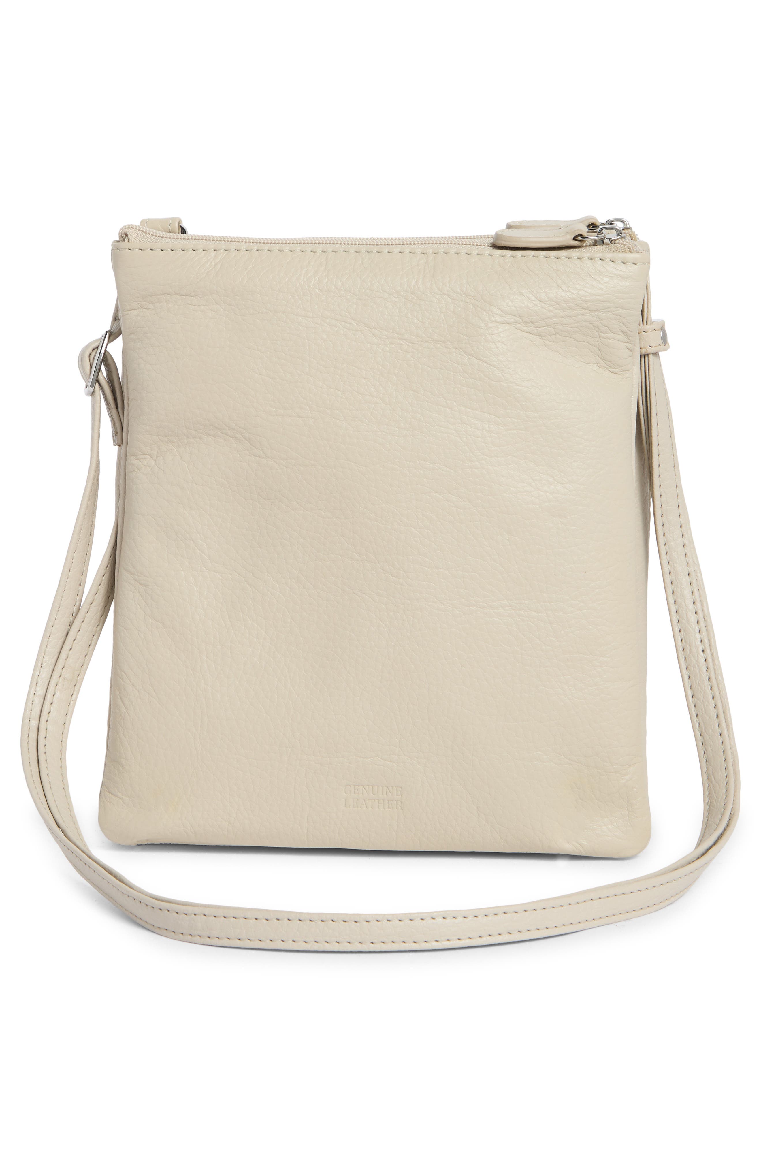 MUNDI SMALL LEATHER GOODS Felicia Crossbody Handbag, Alternate, color, Parchment