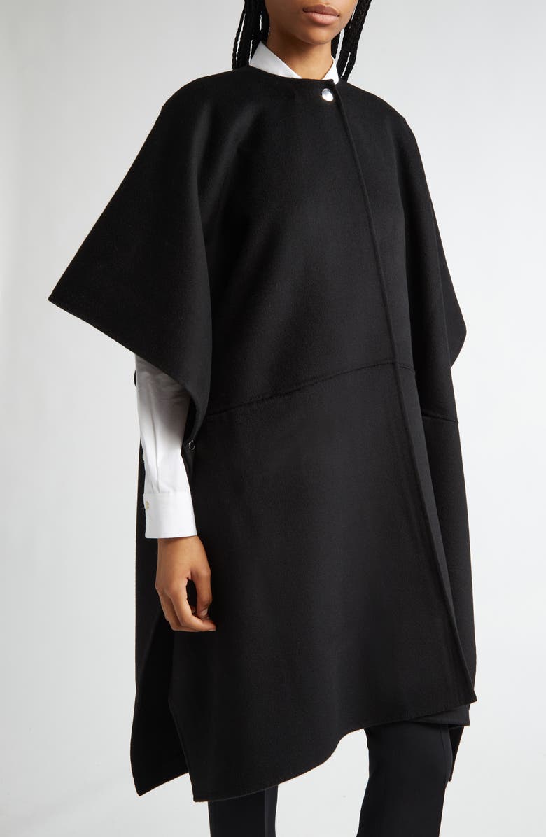 TOTEME Double Face Wool Scarf Coat, Alternate, color,