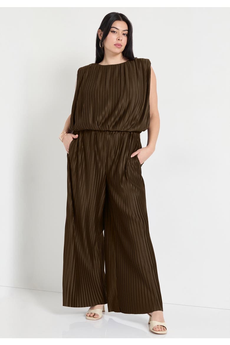 Plisse Dolman Sleeve Cropped Top, Alternate, color, POTTING SOIL