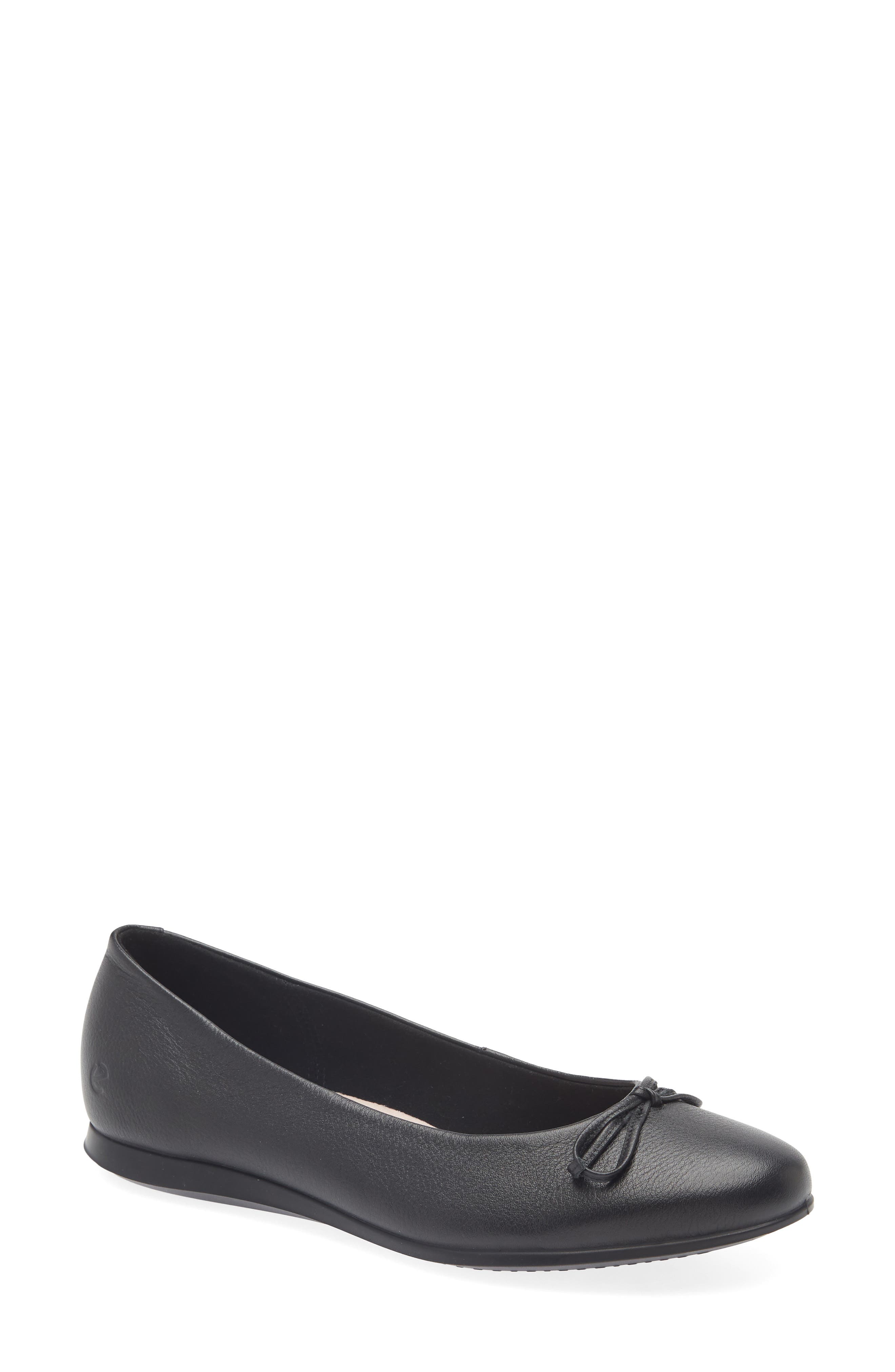 leather ballet flats with arch support