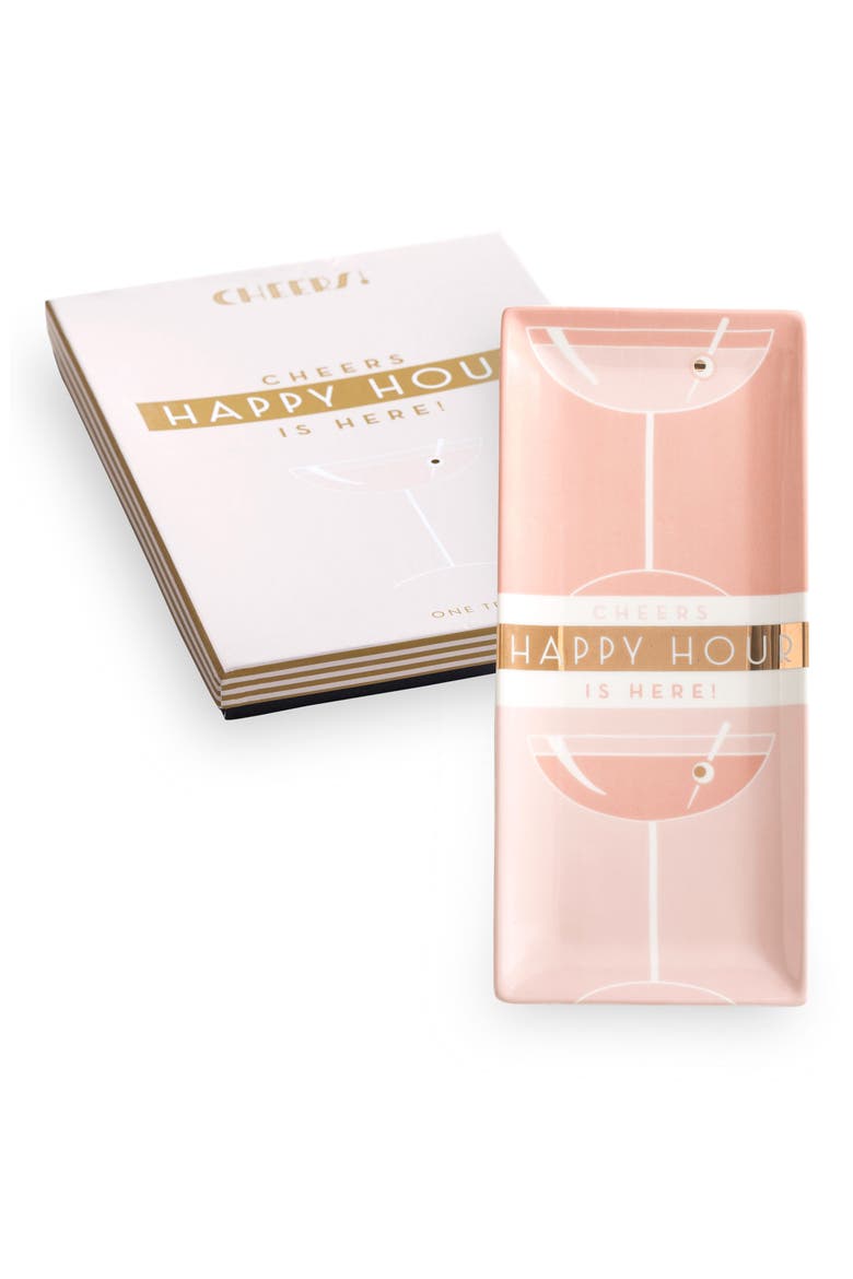 Happy Hour Tray, Main, color, PINK