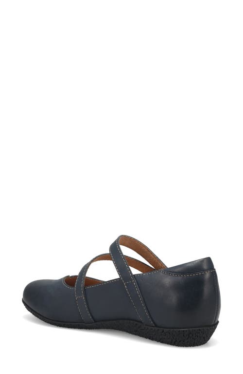 Taos Banter Mary Jane Flat In Blue