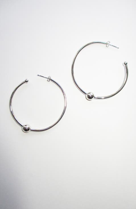 XXL Pierced Hoops
