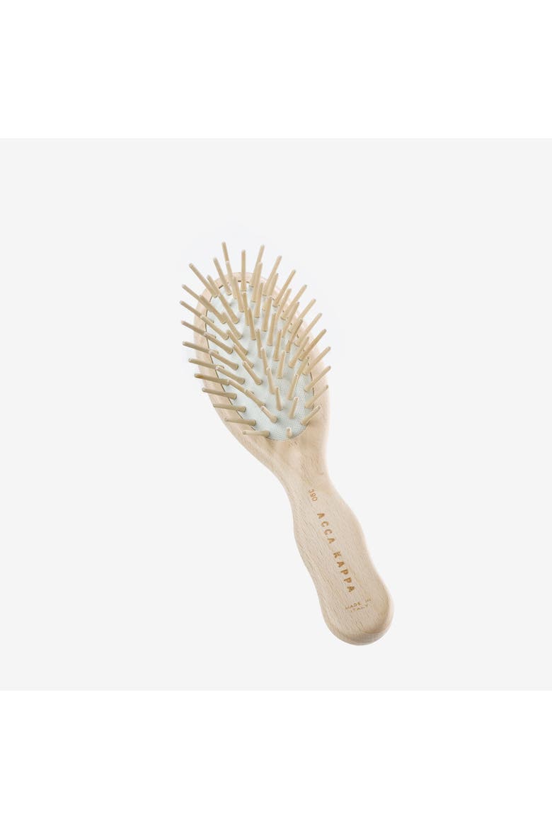 Natura Oval Brush - Wooden Pins, Main, color, Wood