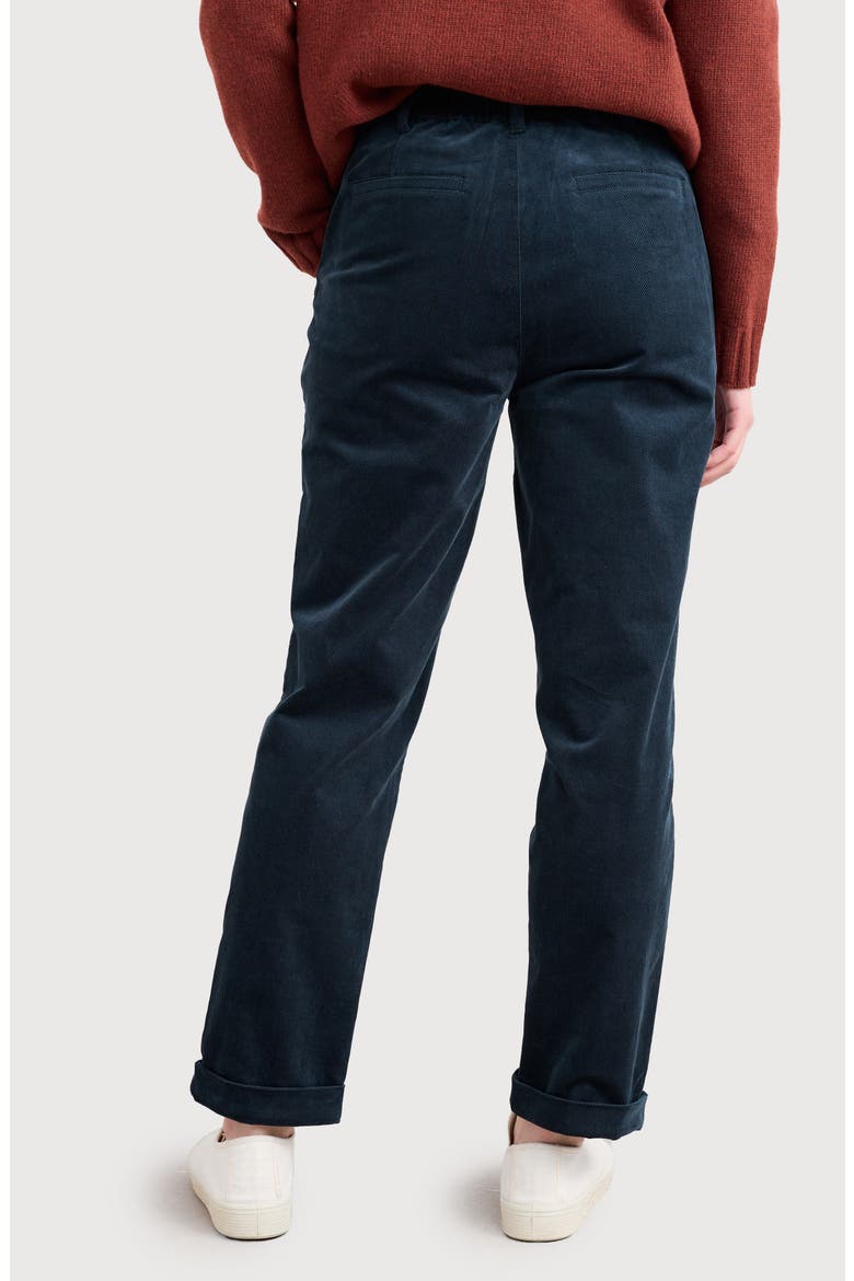 Crackington Sailor Button Crop Pull-On Pants, Alternate, color, MARITIME
