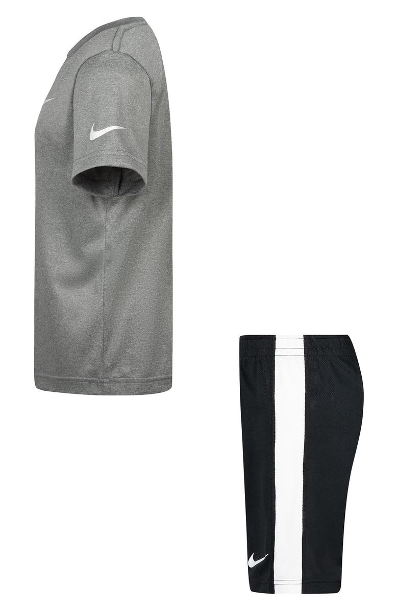 Nike Kids' Swoosh T-Shirt & Shorts Set, Alternate, color, Black