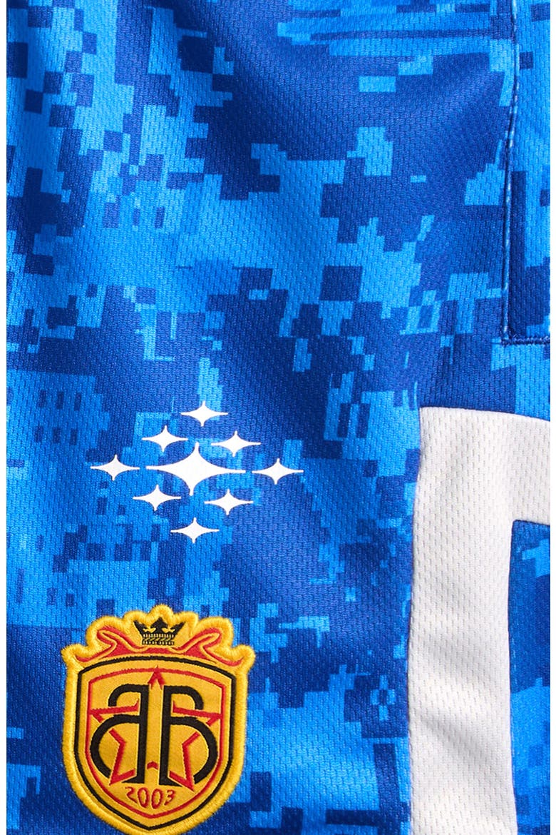 Kids' BB Captain Mesh Soccer Shorts, Alternate, color, OLYMPIAN BLUE