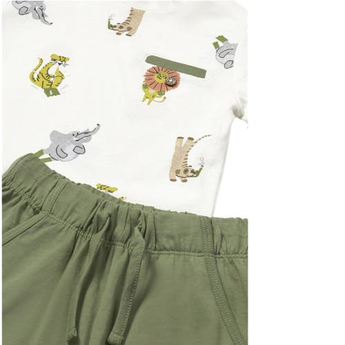 Mayoral Safari Gold Knit Set In Gold