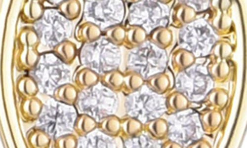 Adornia 14k Gold Plated Satin Finish Crystal Drop Earrings In Gold