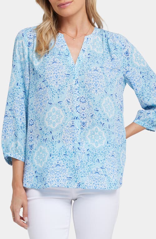Nydj Petite Pintucked Blouse