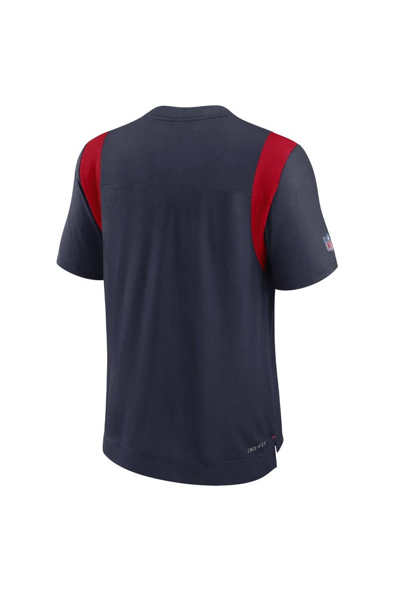 Men's Nike Navy New England Patriots Sideline Tonal Logo Performance Player T-Shirt, Alternate, color, Navy