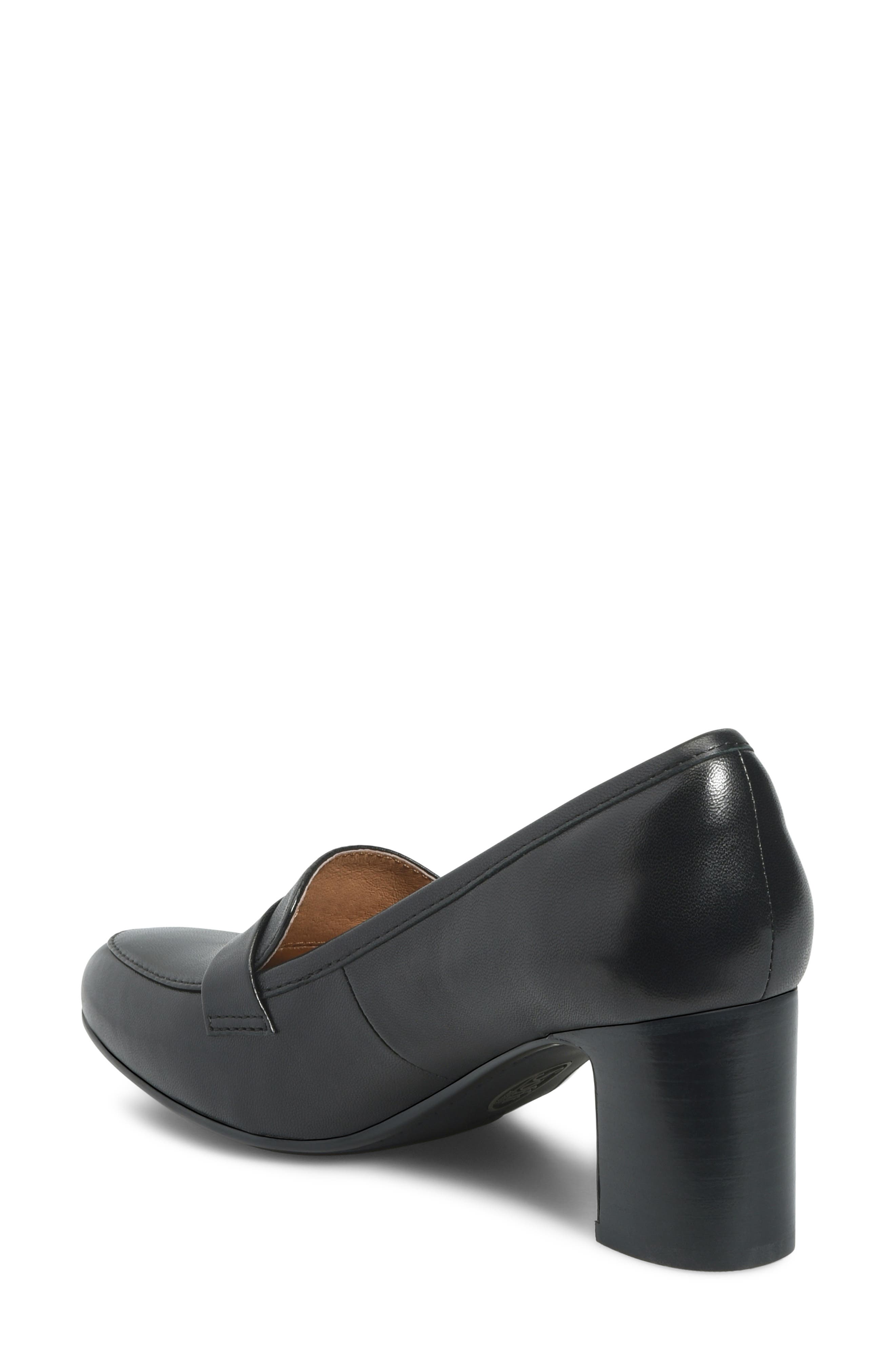 Söfft Amsterdam Loafer Pump, Alternate, color, Black
