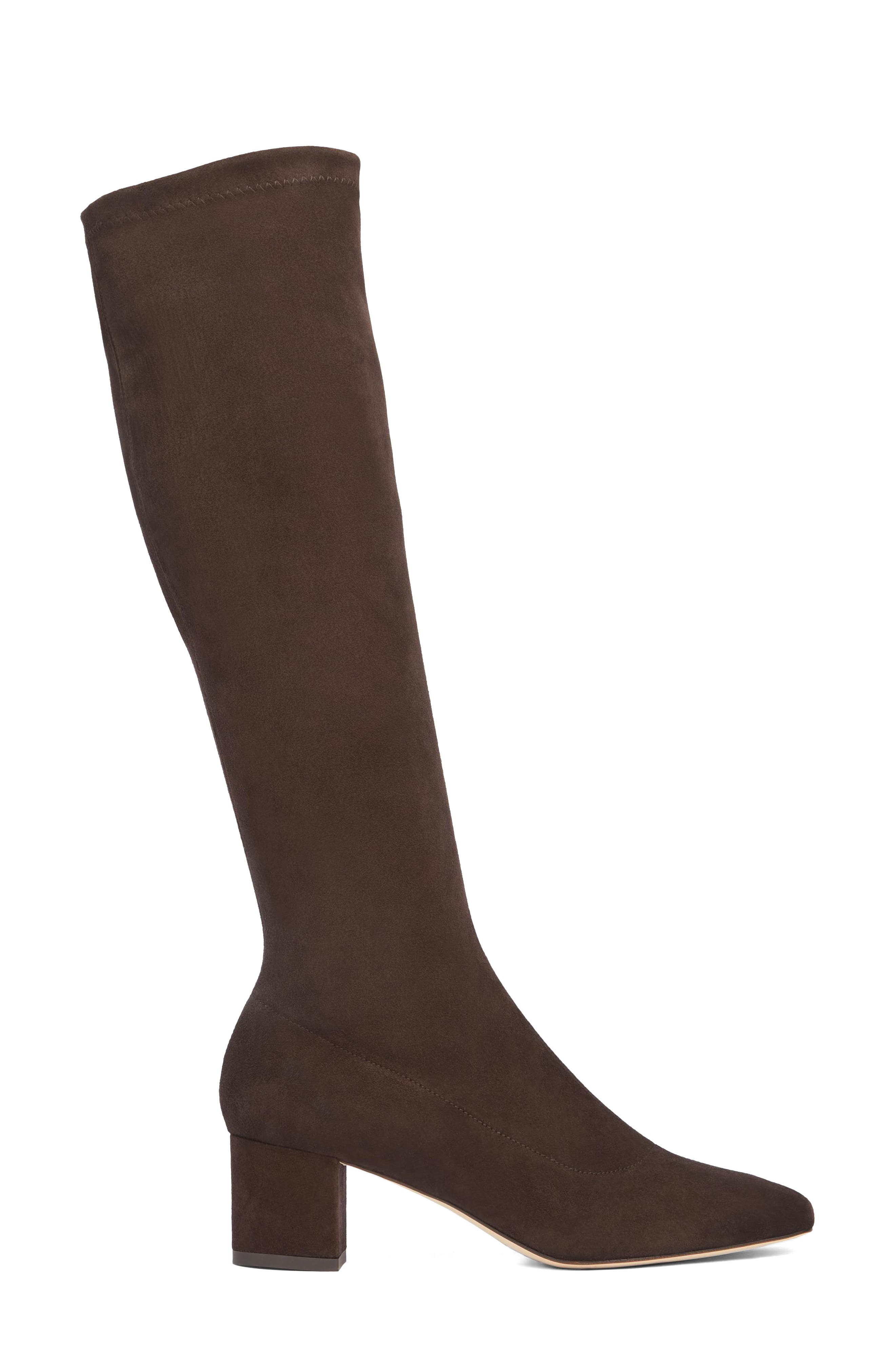 Eldon Knee High Boot, Alternate, color, DARK CHOCOLATE