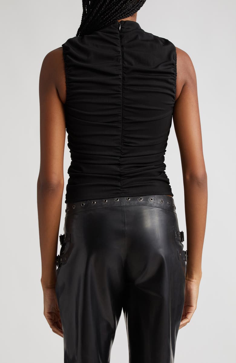 Miaou Cam Ruched Crop Top, Alternate, color, 