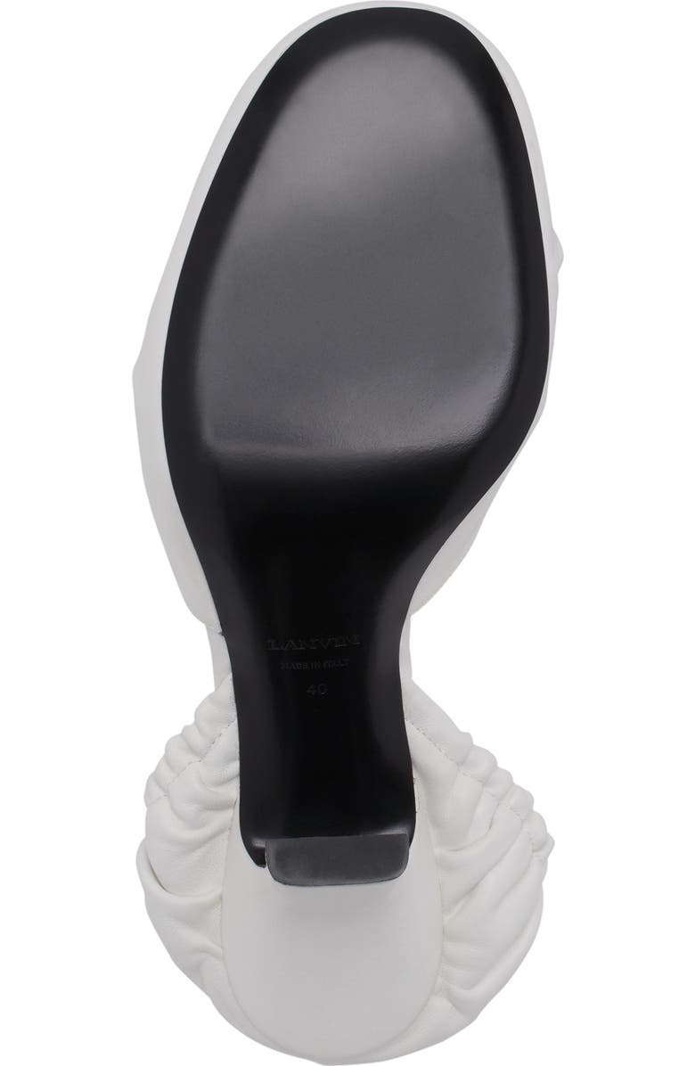 Lanvin Mesure Lace-Up Leather Pumps, Alternate, color,