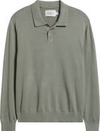 ALEX CRANE Feather Organic Cotton Polo Sweater