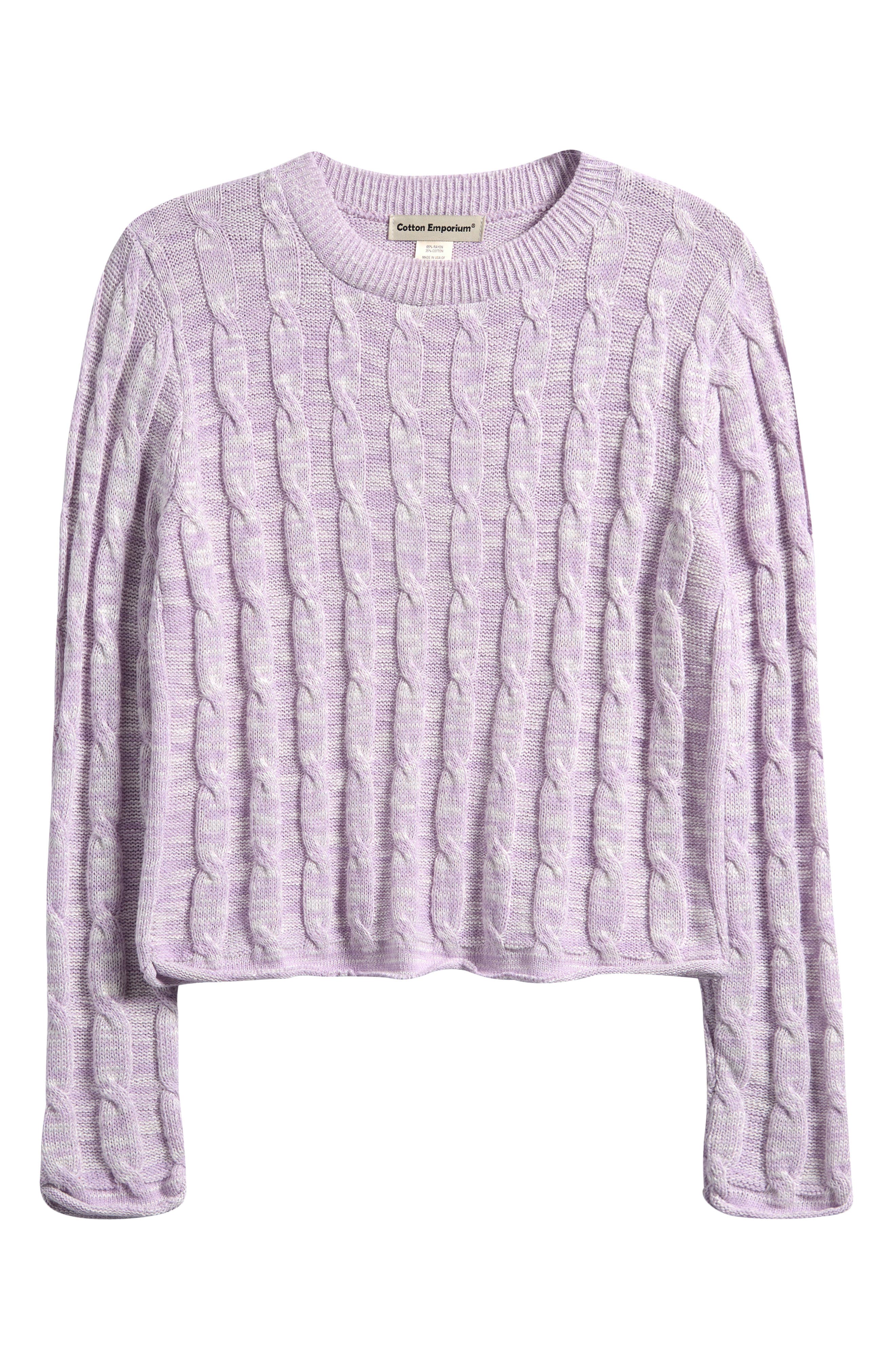 Kids' Cable Sweater