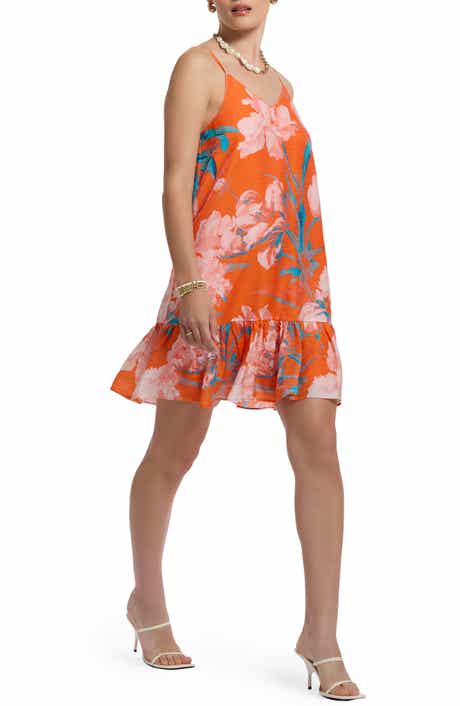 Robert Graham Lucy Floral Trapeze Dress