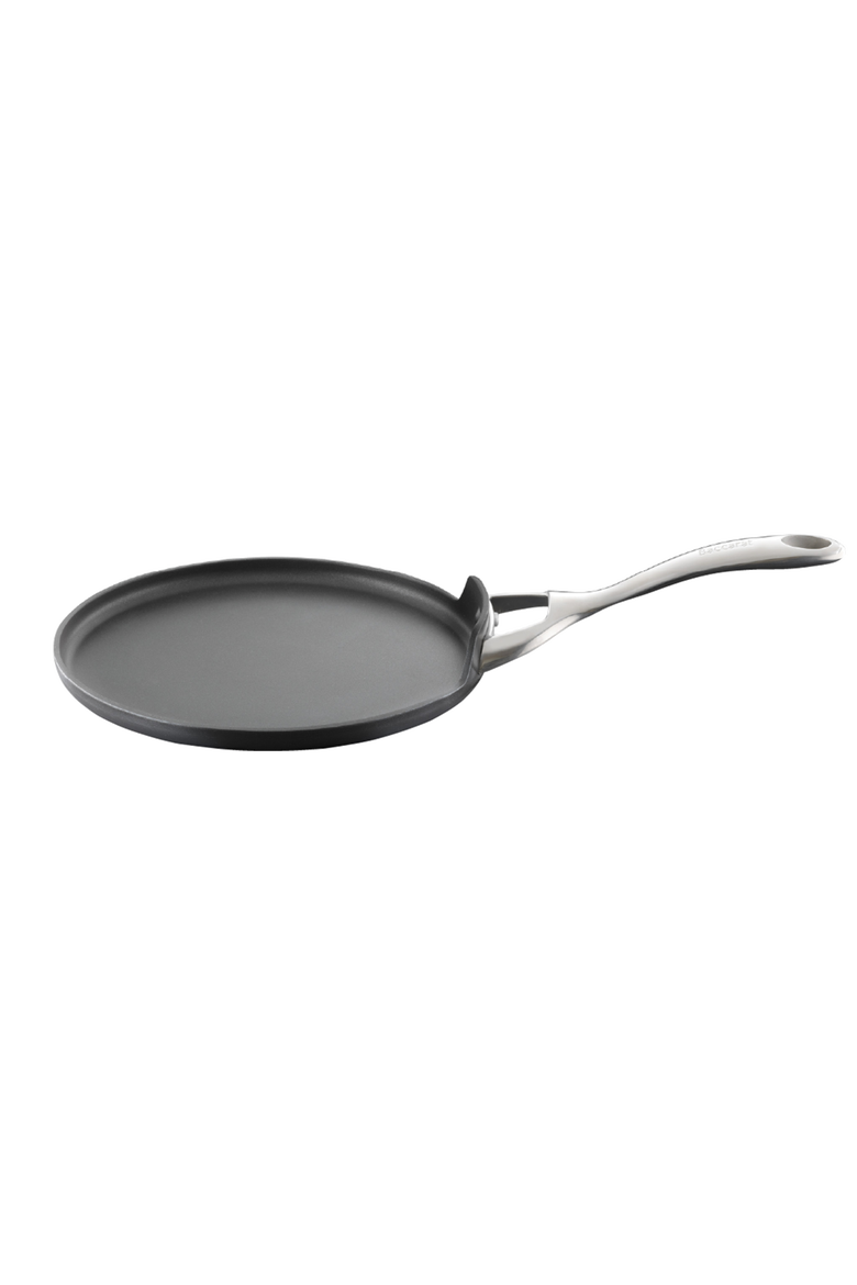 iD3® Crepe Pan 9.5", Main, color, BLACK