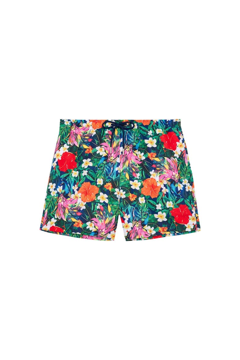 Peacock Beach Boxer, Main, color, Multico Print