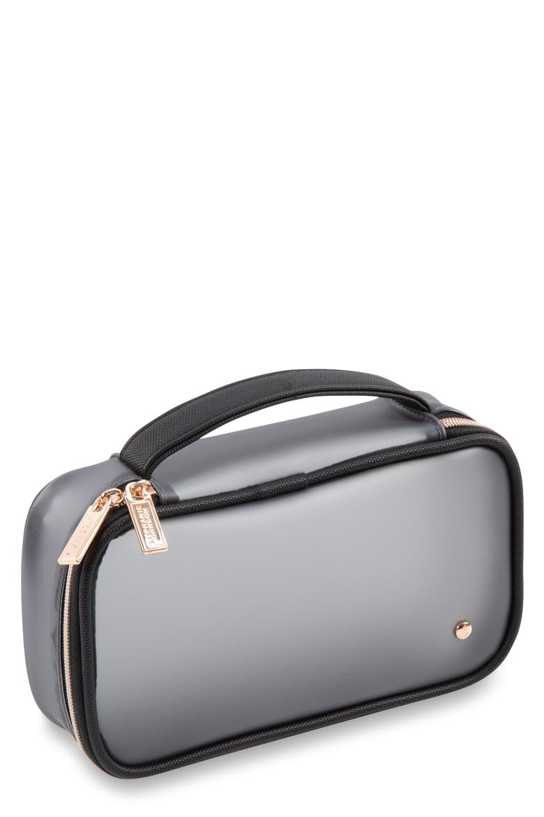 Medium Makeup Case, Main, color, BLACK
