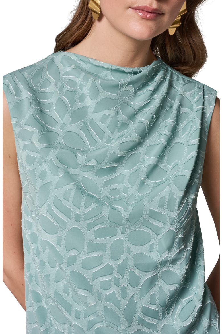 Gathered Texture Sleeveless Top, Alternate, color, WATERLILY