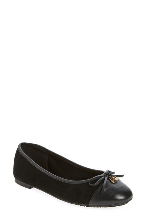 Harpington Cap Toe Ballet Flat