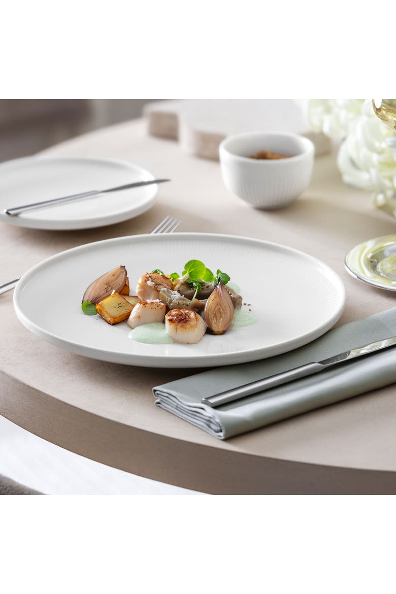 Afina Bread & Butter Plate, Alternate, color, White