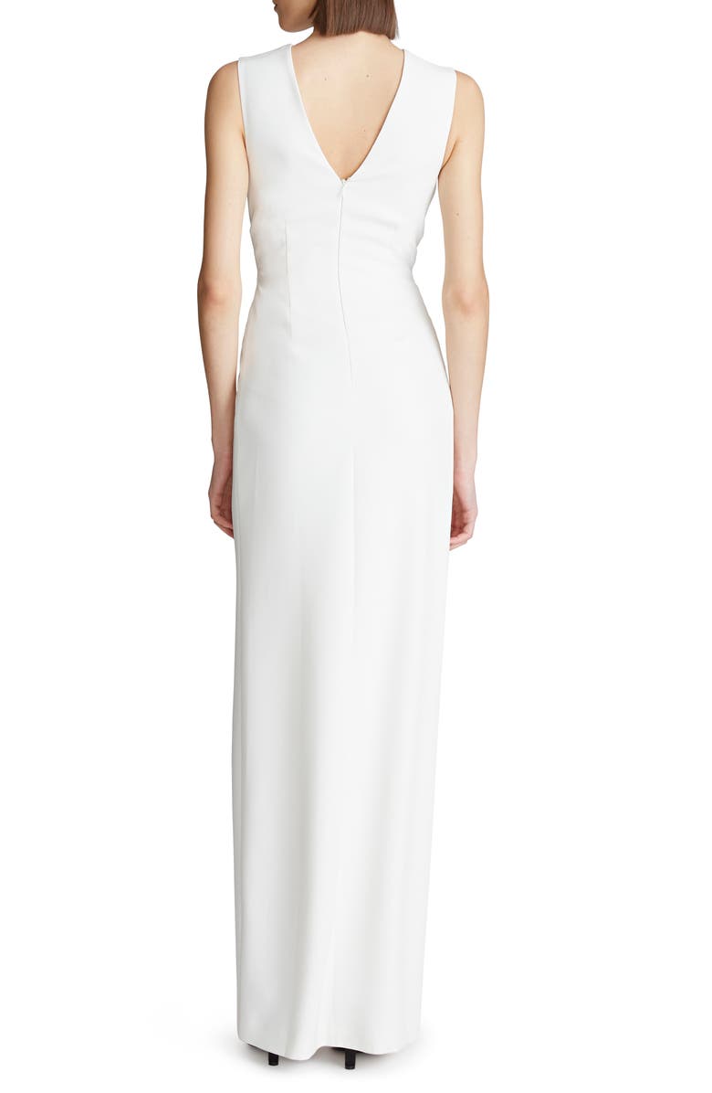 HALSTON EVENING Melanie Stretch Crepe Gown, Alternate, color,