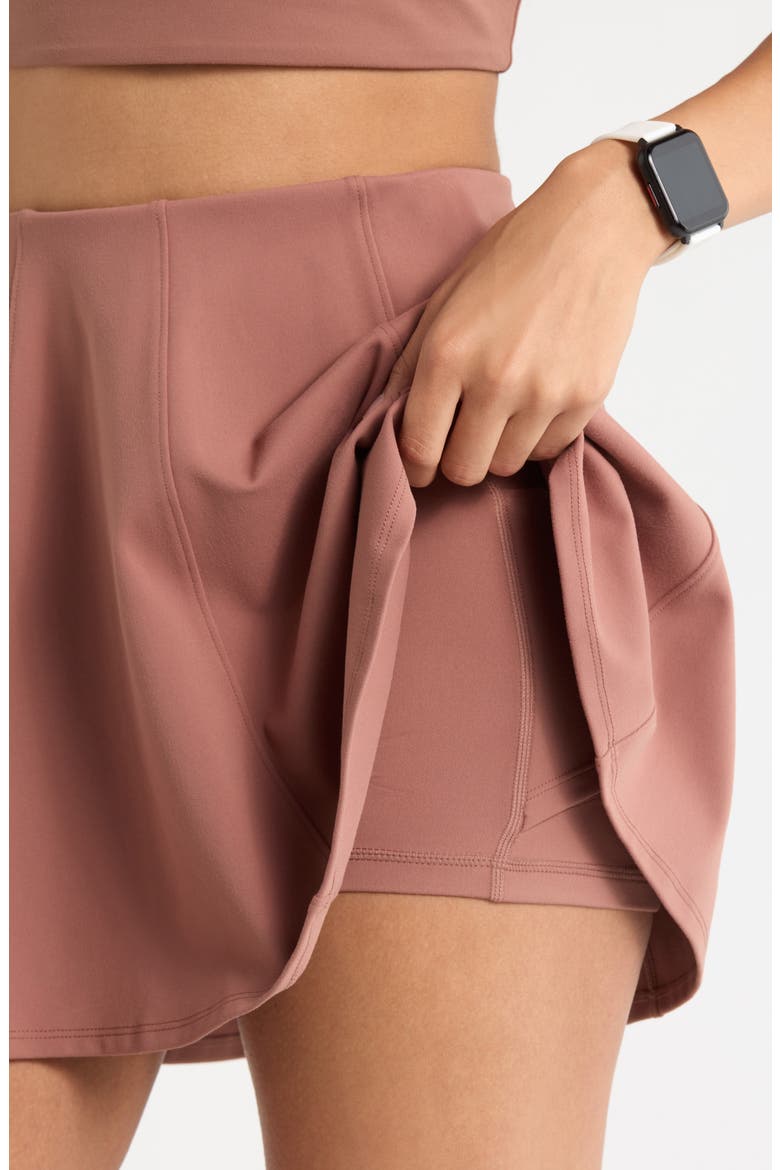 Serene Skirt, Alternate, color, BROWN NUTMEG